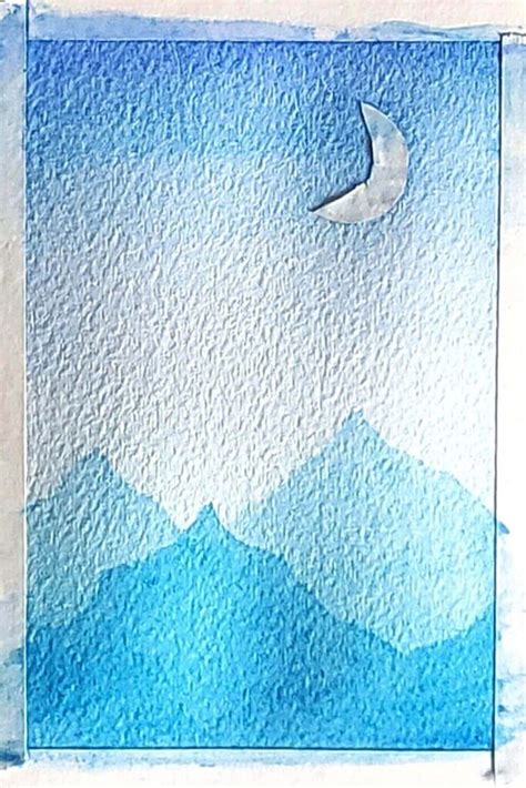 Easy Monochrome Painting For Beginners A Watercolour Tutorial