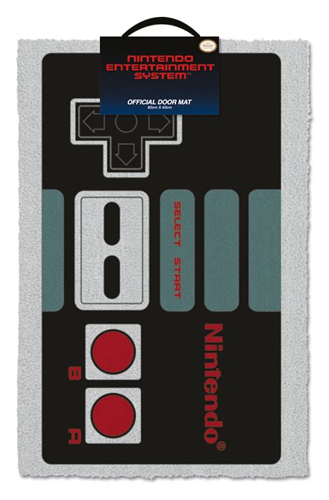 Nintendo Doormat Floor Mat Nes Controllersize 24