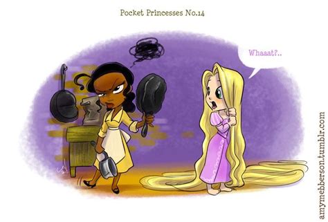 Pocket Princesses By Amy Mebberson 14 If Disney Princesses Lived
