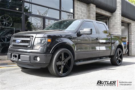 Ford F150 With 24in Status Empire Wheels Exclusively From Butler Tires