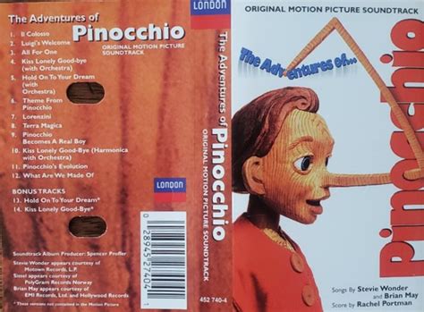 The Adventures Of Pinocchio Original Motion Picture Soundtrack 1996