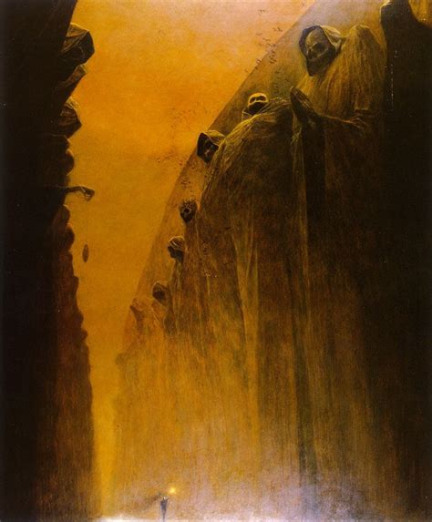 Hellish Paintings By Murdered Artist Zdzisław Beksiński Artofit