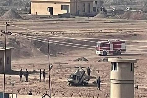 3 Injured In Army Helicopter Crash In S Iraq Mehr News Agency