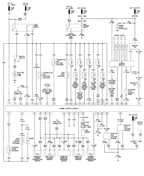 Let's take a look a screen shot from a professional shop manual like mitchel's ondemand. I need an engine wiring diagram for a 1988 Lincoln Town Car, with a 5.0 and AOD. I am installing ...