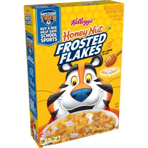 Kellogg S Frosted Flakes Breakfast Cereal Honey Nut Oz Fred Meyer