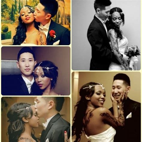 Japanese And Black Couple Interracial Couples Interracial Wedding