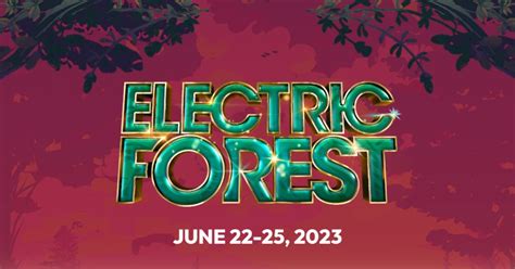 Electric Forest Announces 2023 Initial Artist Lineup The String Cheese