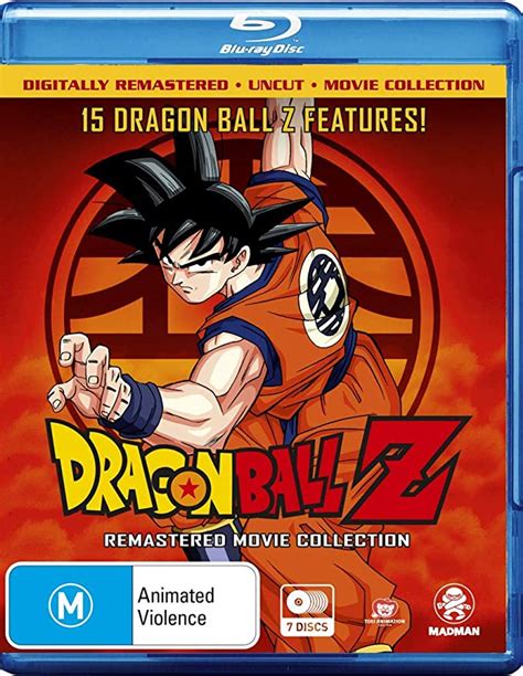 Movies buy 2 get 1 free 3 dvd dragon ball z: Dragon Ball Z Remastered Movie Collection (Uncut) (Blu-ray): Masahiro Hosoda, Daisuke Nishio ...