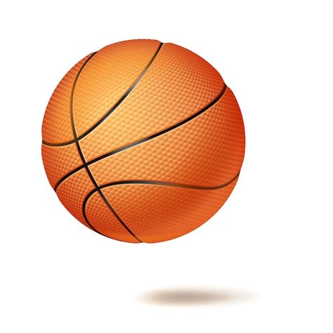 Premium Vector 3d Basketball Ball