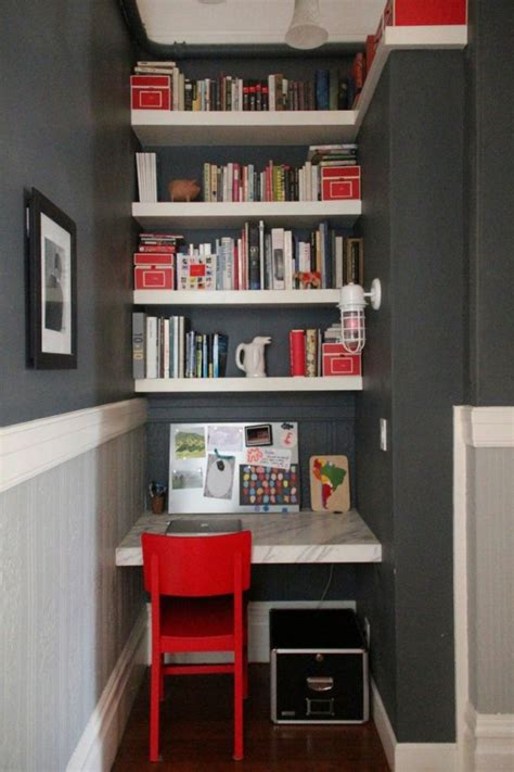 33 Tiny Yet Functional Home Office Designs - DigsDigs
