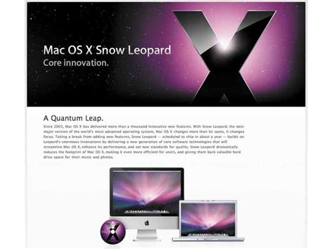 Mac Os X Snow Leopard 106 The Story So Far Techradar