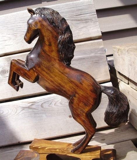 Wood Carvings Hand Carved Wood Horse Hand Carved Wildlife Wood