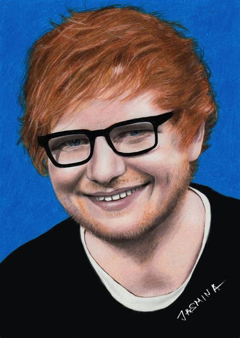 Colored Pencil Drawing Of Ed Sheeran By Jasminasusak On Deviantart