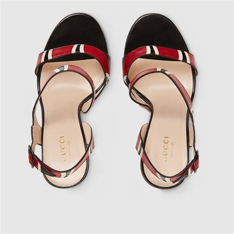 Leather Snake Sandal Gucci Womens Sandals 453398c9d106485
