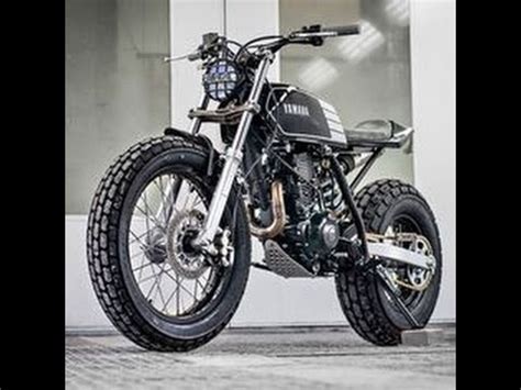 Scrambler motorcycle vintage style - YouTube