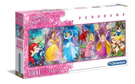 Disney Princess 1000 Pcs Panorama Puzzle Clementoni