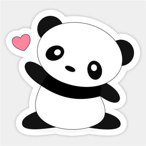Kawaii Cute Panda Bear T Shirt Cute Panda Sticker Teepublic