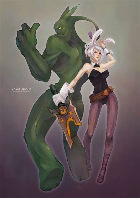Battle Bunny Riven And Zac Wallpapers And Fan Arts League Of Legends Lol Stats