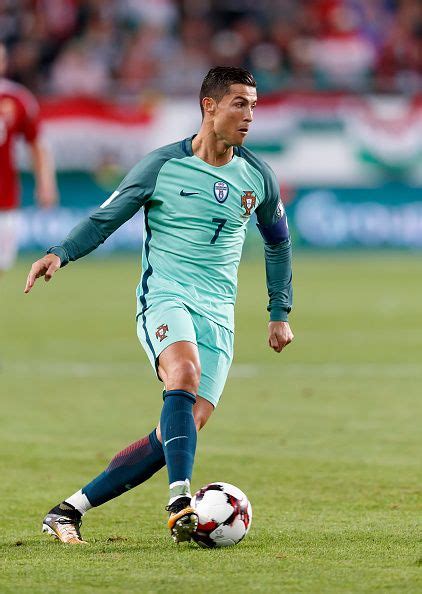 Cristiano Ronaldo Of Portugal Controls The Ball During The Fifa 2018