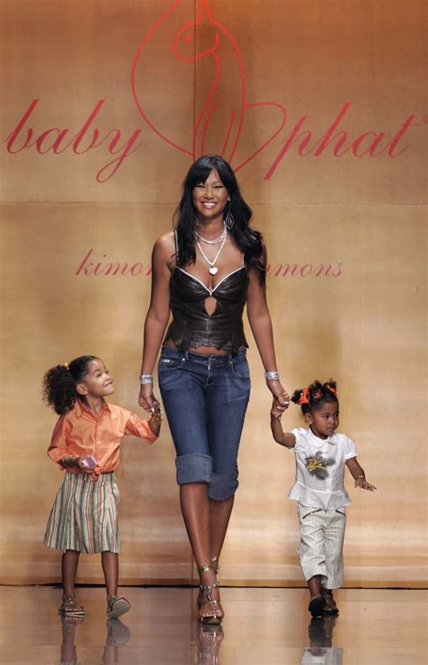 Kimora Lee Simmons With Her Daughters Baby Phat Photo 43687577 Fanpop