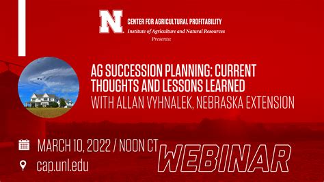 Ag Succession Planning Current Thoughts And Lessons Learned March 10