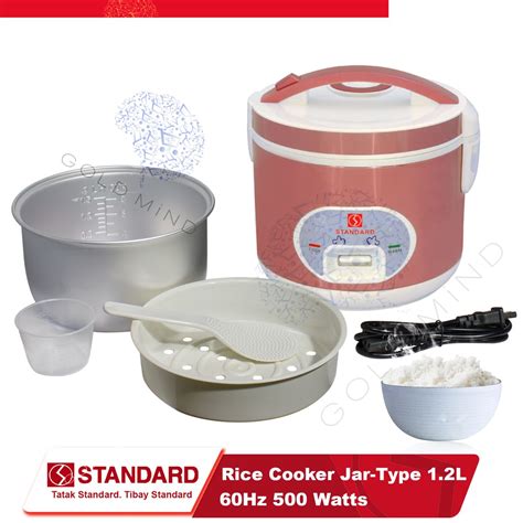STANDARD Rice Cooker Jar Type 1 2 Liter 5 7 Person Shopee Philippines