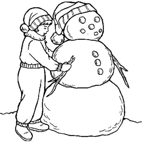 Coloriage Fille de Noël en Ligne Gratuit à imprimer