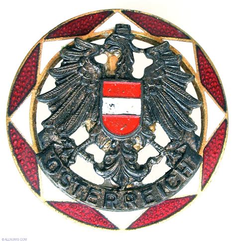 Austria Emblem Eagle National Emblem Austria Pin 4316