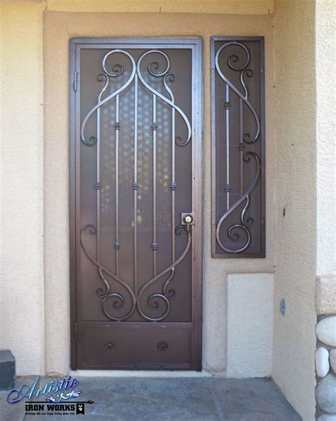 Serves the custom ironwork needs of residential and commercial clients in houston, harris county, katy, sugar land, or other surrounding areas in houston, texas Security Doors | Verjas para ventanas, Verjas, Puertas de ...
