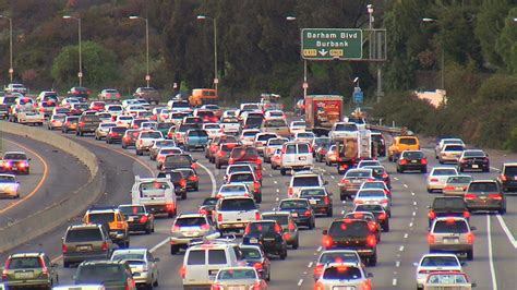 Very Heavy Traffic In Los Angeles Stock Footagelostrafficheavy