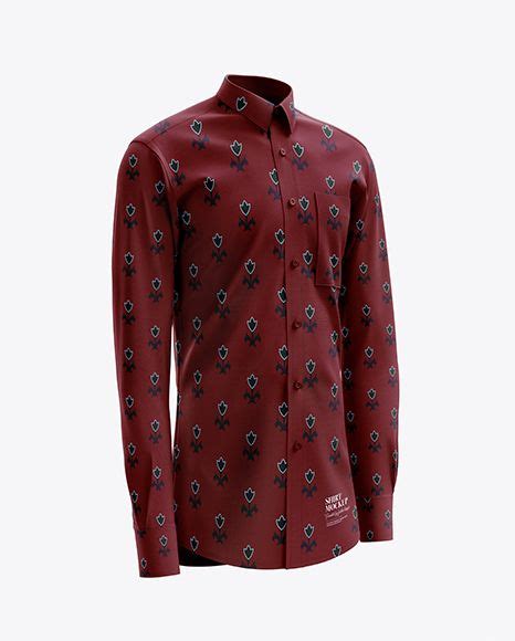 Download Free Mockups Men s Shirt mockup (Right Half Side View ...