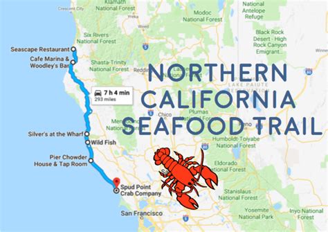 Take This Seafood Trail To The Best Seafood On The Northern California