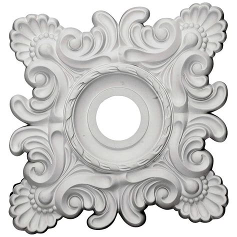 Crawley 18 Wide Primed Square Ceiling Medallion 9t319 Lamps Plus