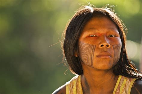Person From Indigenous Tribe In Brazilian Amazon Amazon People Human Beauty Around The World
