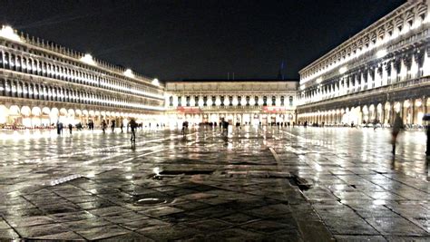 Piazza San Marco At Night In Venice Italy House Of Wend