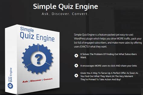 Simple Quiz Engine Developers Plugin By David Perdew The Most