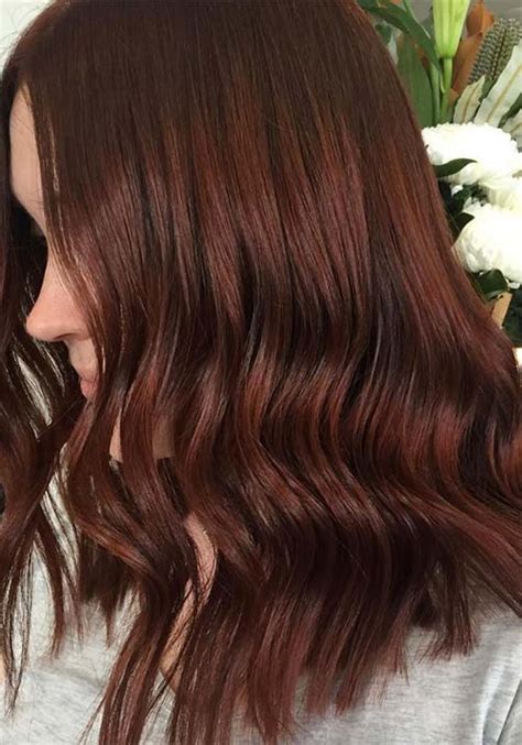 74 Red Hair Colors Auburn Cherry Copper Burgundy Hair