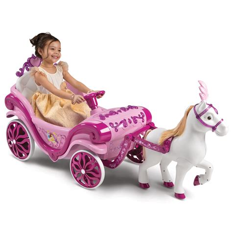 Buy Huffy Disney Princess Royal Horse And Carriage Battery Electric