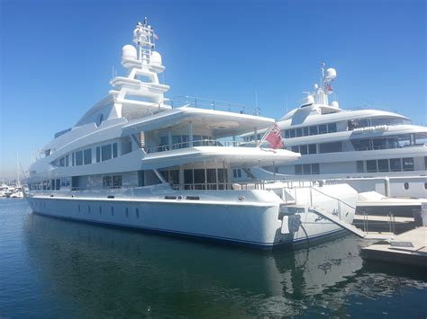Lady Lola Is Now Docked In Marina Del Rey Marina Del Rey Mega Yacht