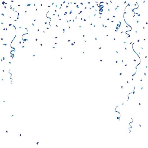 2300 Blue Confetti On White Illustrations Royalty Free Vector