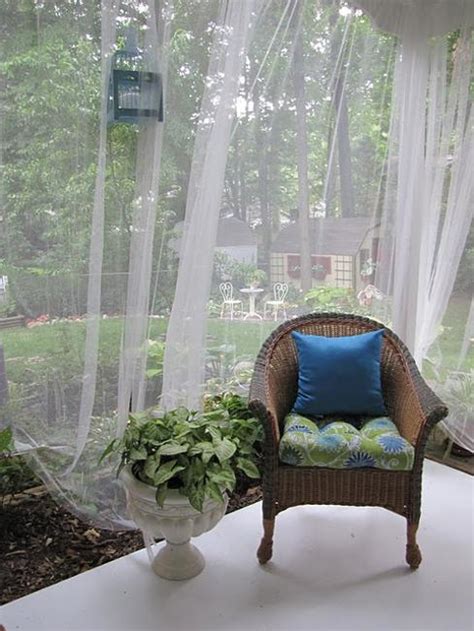 I have just come in from our bug free carport to thank you again for the mosquito curtain. 11 Mosquito Net Ideas Improving Porch Decorating and ...