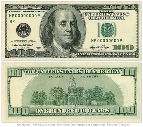 Free Printable 100 Dollar Bill Actual Size Fanny Printable
