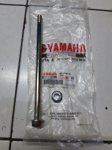 Jual As Roda Belakang Yamaha Rxs Crypton Alfa Asli Ay F Set Mur