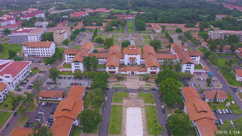 Legon University Ghana From The Sky Youtube