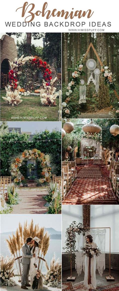Bohemian Wedding Arches And Backdrops Wedding Weddings Weddingideas