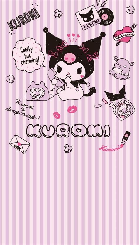 Maybe you would like to learn more about one of these? Kuromi | Sanrio wallpaper, My melody wallpaper, Hello ...