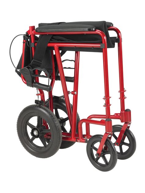 Lightweight Expedition Transport Wheelchair with Hand Brakes EXP19LTRD ...