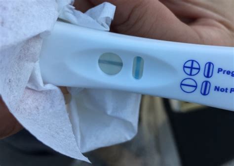 Faint Line Pregnancy Test Glow Community