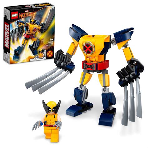 Buy Lego 76202 Marvel Wolverine Mech Armour Set Collectable X Men