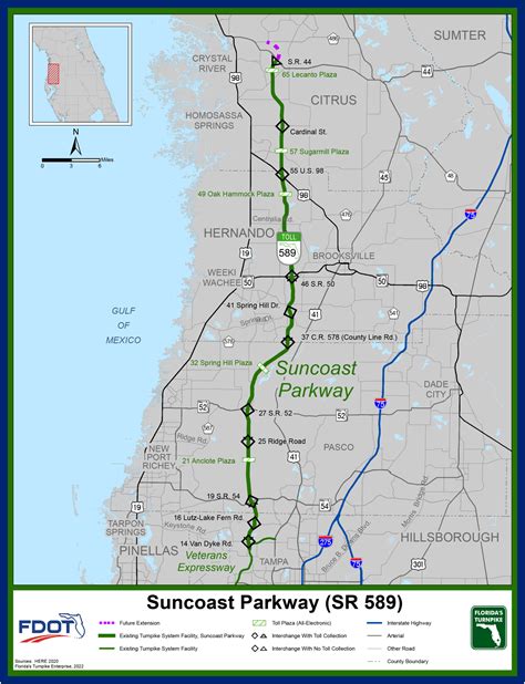 Suncoast Parkway Extension Floridas Turnpike